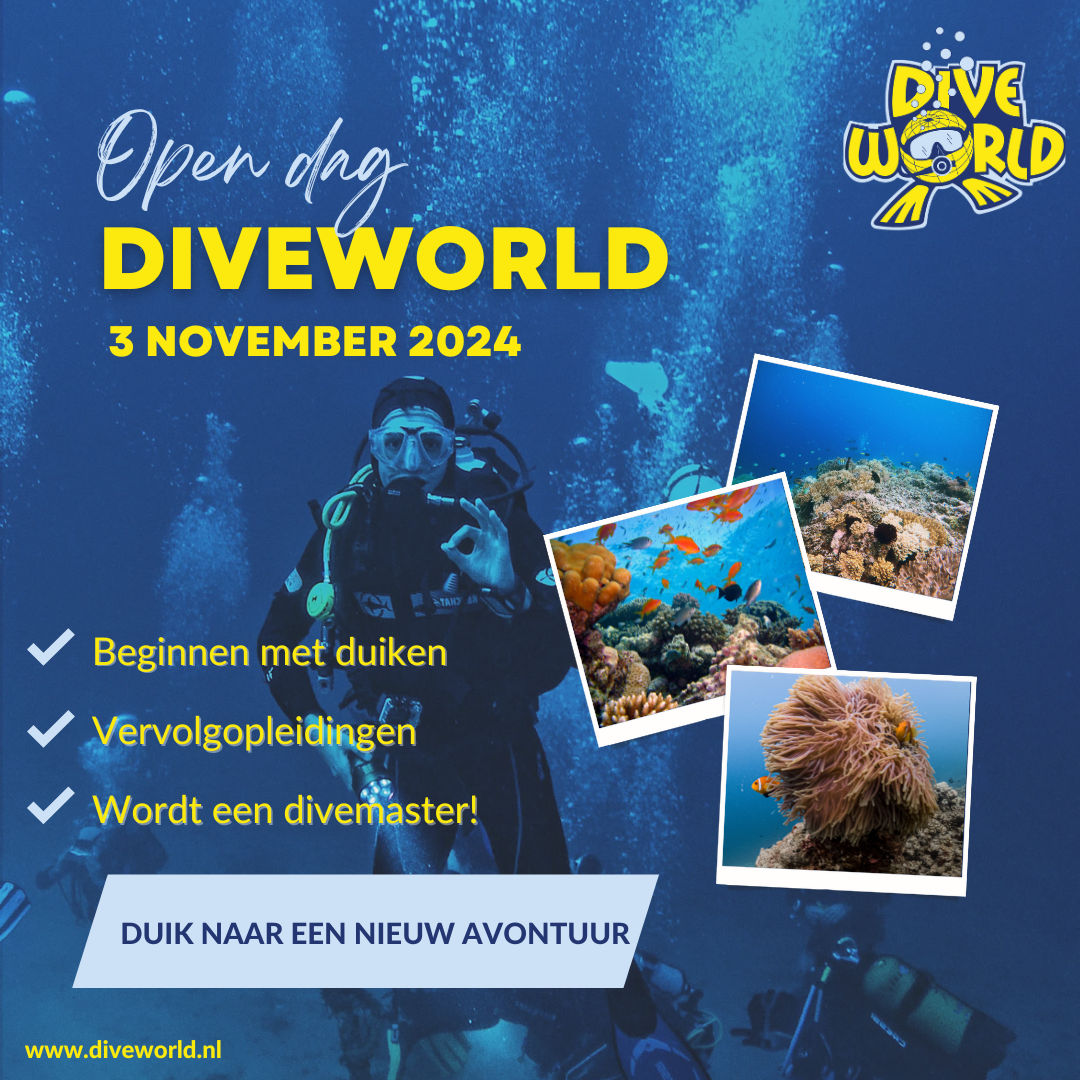 Duik in het avontuur - Open dag bij DiveWorld